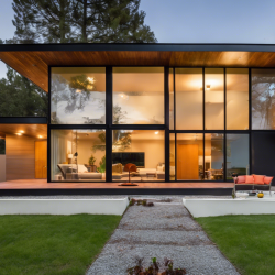 Mid-Century Modern House Exterior