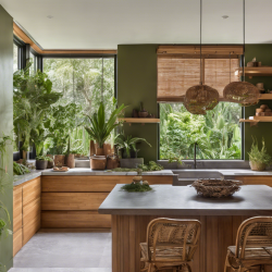 Biophilic Kitchen