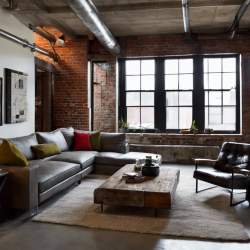 Industrial Living Room