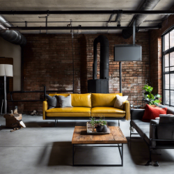 Industrial Living Room