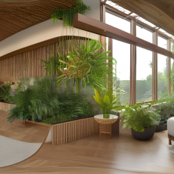 Biophilic Living Room