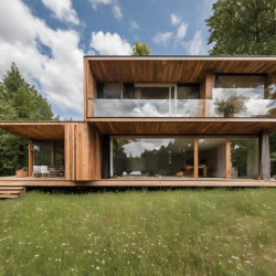 Biophilic House Exterior