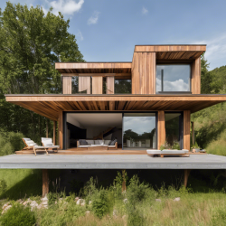 Biophilic House Exterior