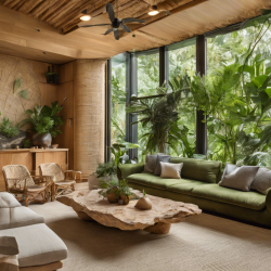 Biophilic Living Room