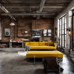 Industrial Living Room