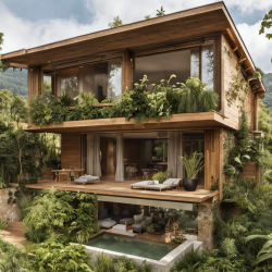 Biophilic House Exterior