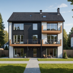 Scandinavian House Exterior