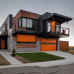 Industrial House Exterior