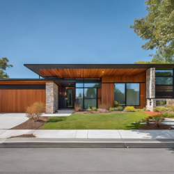 Mid-Century Modern House Exterior