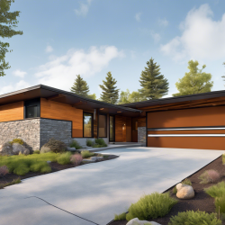 Mid-Century Modern House Exterior