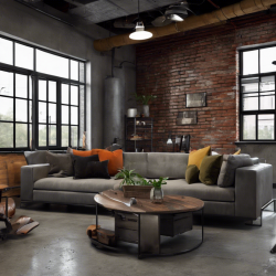 Industrial Living Room