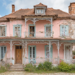 Shabby Chic House Exterior