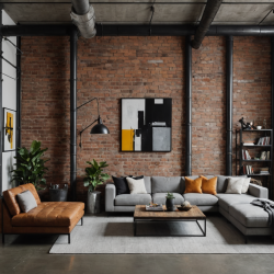 Industrial Living Room