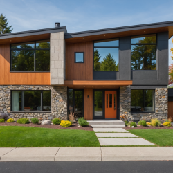 Mid-Century Modern House Exterior