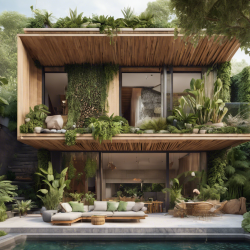 Biophilic House Exterior