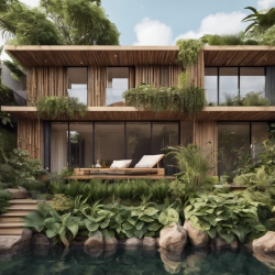 Biophilic House Exterior