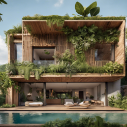 Biophilic House Exterior