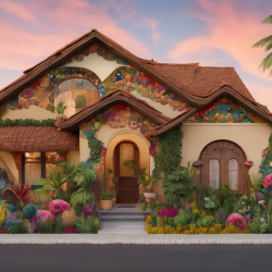 Bohemian House Exterior