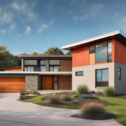 Mid-Century Modern House Exterior