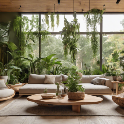 Biophilic Living Room