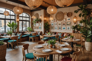 Bohemian Dining Area