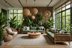 Biophilic Living Room