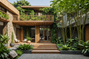 Biophilic House Exterior