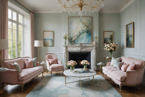 Claude Monet Living Room