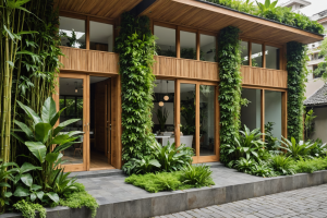 Biophilic House Exterior