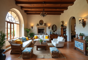 Mediterranean Living Room