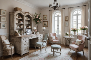 Shabby Chic Home Office