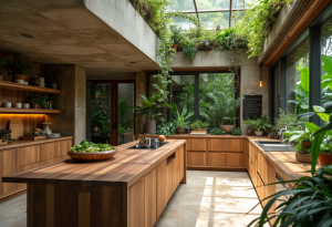 Biophilic Kitchen