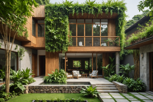 Biophilic House Exterior