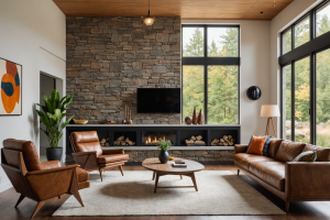 Mid-Century Modern Living Room