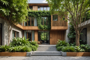 Biophilic House Exterior