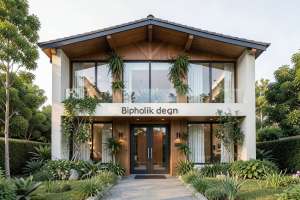 Biophilic House Exterior