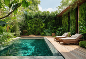 Biophilic Outdoor Swimming Pool