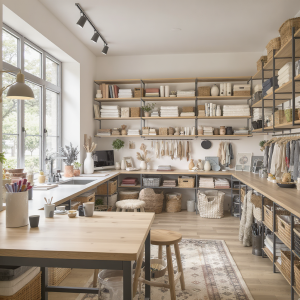Custom Style Craft room