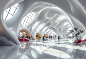 Zaha Hadid Airport Terminal