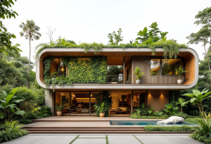 Biophilic House Exterior