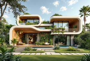 Biophilic House Exterior