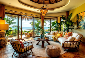 Tropical Living Room