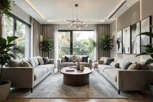 Biophilic Living Room