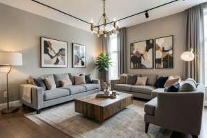 Custom Style Living Room