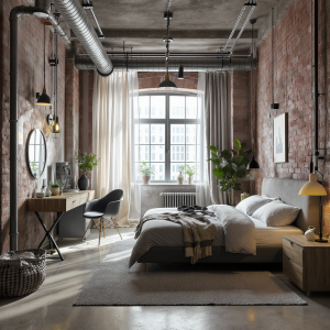 Industrial Bedroom
