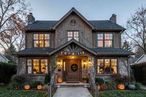 Halloween House Exterior