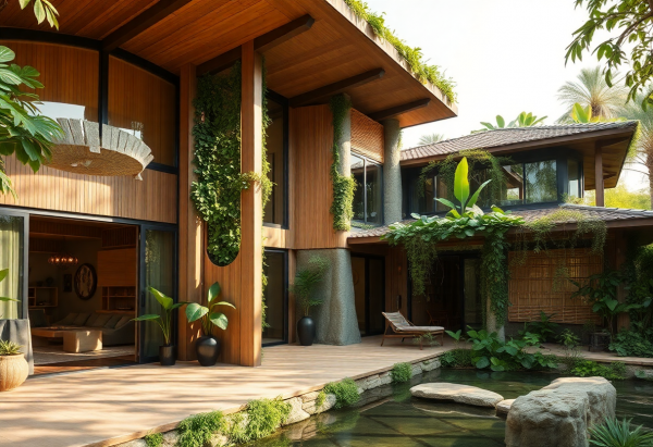 Biophilic House Exterior