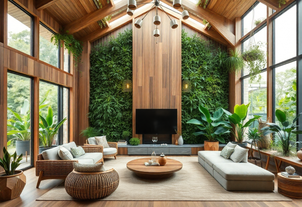 Biophilic Living Room