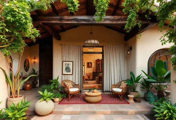 Bohemian House Exterior