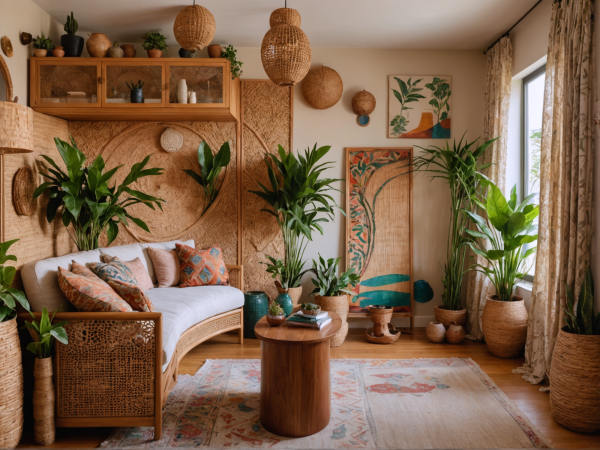 New Bohemian Living Room